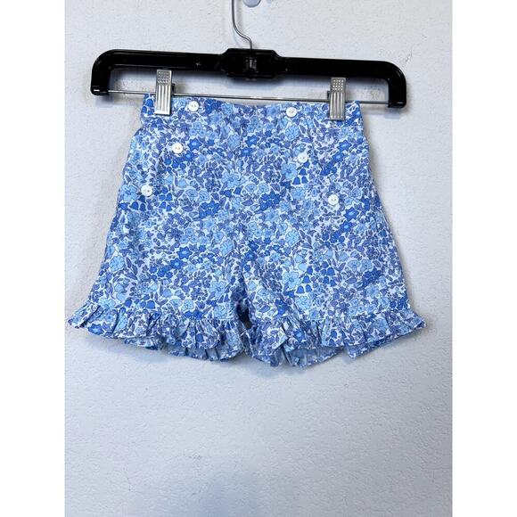 Cecil and Lou Other - Chic Cecil and Lou Floral Blue Shorts Size 6